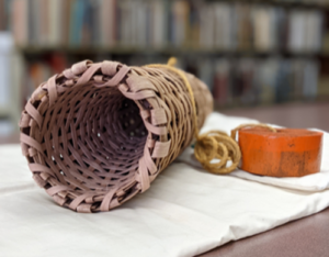 Eel Pot in the Maryland Traditions Archive (MSS 2020-04). Photo by Beth Saunders.